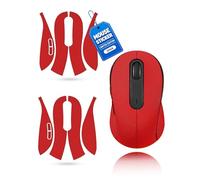 toergy 1 Set Mouse Anti-slip Grip Tape Fit for Logitech Signature M650 L, Sweat Resistant,Self-Adhesive Design,Elastics Refined Side Stickers,Professional Mice Upgrade Kit, Red