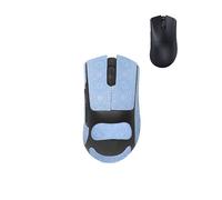 toergy 1 Set Mouse Anti-slip Grip Tape Fit for Razer DeathAdder V3 Pro, Sweat Resistant,Self-Adhesive Design,Elastics Refined Side Stickers,Professional Mice Upgrade Kit,Blue Snowflake Pattern