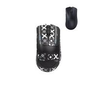 toergy 1 Set Mouse Anti-slip Grip Tape Fit for Razer DeathAdder V3 Pro, Sweat Resistant,Self-Adhesive Design,Elastics Refined Side Stickers,Professional Mice Upgrade Kit,Black Printed Pattern