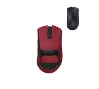 toergy 1 Set Mouse Anti-slip Grip Tape Fit for Razer DeathAdder V3 Pro, Sweat Resistant,Self-Adhesive Design,Elastics Refined Side Stickers,Professional Mice Upgrade Kit,Red Snowflake Pattern