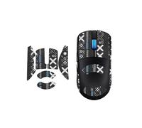 toergy 1 Set Mouse Anti-Slip Grip Tape for ROG Harpe II Ace, Sweat-Resistant, Easy to Use, Self-Adhesive Design, Professional Mice Upgrade Kit, Black Printed Pattern