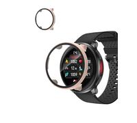 toergy 1pack, Screen Protector Case for Polar Vantage V3 / Polar Vantage M3- Integrated Design for Ultimate Smartwatch Protection,PC + Screen Tempered Film,Anti-Scratch,Pink