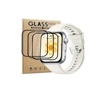 toergy 3 x Screen Protectors Compatible with Huawei Watch Fit 5 - High-Tech PMMA Glass Composite Material, 3D Full Cover Screen Protector, Shatterproof & Scratch-Resistant, Bubble-Free Installation
