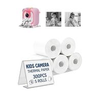 toergy 5 Rolls Self-Adhesive Instant Print Camera Paper for Kids | HD Thermal Refill Rolls, BPA-Free & Non-Toxic | Design for ARNSSIEN m2 Kids’Cameras | Perfect for DIY Crafts & Scrapbooking