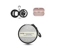 toergy Case Compatible for SONY-WF-C710N, Odorless Travel Earbud Carrying Cover Pouch Bag with Mesh Pocket, Grey