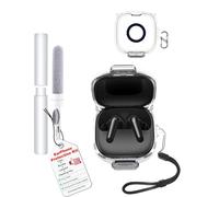 toergy Case for Anker Soundcore P31i Wireless Earbuds, Soft Silicone Protective Cover - Shockproof Scratch-Resistant with Precise Cutouts, Transparent