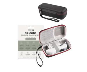 toergy Case for Braun ThermoScan 7 & 7+ Fever Thermometer | Fits Braun ThermoScan 7, 7+ (IRT6520, IRT6525) Shockproof EVA, velvet lining, mesh pocket for protective caps.