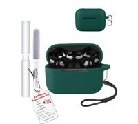toergy Case for Razer Hammerhead V3 X HyperSpeed Wireless Earbuds, Soft Silicone Protective Cover - Shockproof Scratch-Resistant with Precise Cutouts, Green
