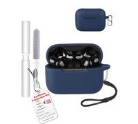 toergy Case for Razer Hammerhead V3 X HyperSpeed Wireless Earbuds, Soft Silicone Protective Cover - Shockproof Scratch-Resistant with Precise Cutouts, Blue