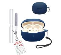 toergy Case for SHOKZ OpenDots 2 Wireless Earbuds, Soft Silicone Protective Cover - Shockproof Scratch-Resistant with Precise Cutouts, Blue