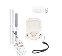 toergy Case for Shokz OpenFit Pro Wireless Earbuds, Soft Silicone Protective Cover - Shockproof Scratch-Resistant with Precise Cutouts, White