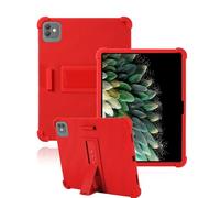 toergy Case for Tab G12 10.1 Inch Tablet - Soft Silicone Shockproof Protective Case, Adjustable Kickstand, Lightweight Rugged Anti-Drop Anti-Scratch, Red
