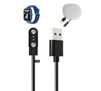 toergy Charger Cable for ENOMIR IDW25C Kinder Smart Watch, USB Charger Cable,Magnetic Attachment,Fast Charging,Lightweight,Durable,Portable Travel Silicone Storage Bag