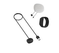 toergy Charging Cable for Amazfit Helio Strap Smart Band Fitness Tracker, Fast Charging Cable with Magnetic Attachment, Durable Lightweight Design, Portable Silicone Travel Storage Bag Included