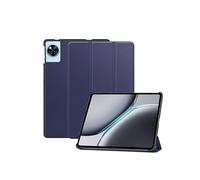 toergy For Doogee U11 11 Inch Tri-Fold Magnetic Case - Anti-Drop Faux Leather Cover with Auto Sleep/Wake, Shockproof and Scratch-Resistant, Blue