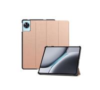toergy For DOOGEE U11 11-inch Tri-fold Magnetic Case - Anti-drop Faux Leather Cover with Auto Sleep/Wake, Shockproof & Scratch-resistant,Golden