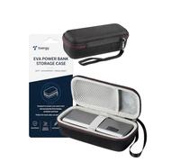 toergy Hard EVA Bag for Anker 737 (PowerCore 24K)/Anker 25,000mAh Power Bank, Shockproof Protective Bag for Travel, Mesh Pocket for Cables & Accessories (Bag Only, Power Bank Not Included)