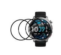 toergy PMMA Glass Screen Protector for Amazfit Balance 2 XT Smartwatch with High Aluminum Fox Edge - Durable Film, Thin, Lightweight, High Definition, 3 Pack