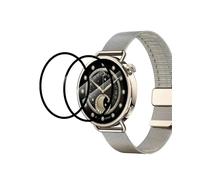 toergy PMMA Glass Screen Protector for Xiaomi Watch S4 41mm Smartwatch with High Aluminum Fox Edge - Durable Film, Thin, Lightweight, High Definition, 3 Pack