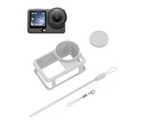 toergy Protective Case for DJI Osmo Action 6 Camera - Scratch & Shockproof & Washable Cover for Action Camera, Precision Hole Positioning,Comfortable Touch,Grey