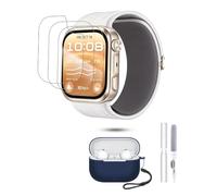 toergy Screen Film for Watch D3, Case for FreeBuds SE 4, for Huawei,Blue | 3 Pack TPU screen protector compatible with Huawei Watch D3 and soft silicone case compatible with FreeBuds SE 4 bundle