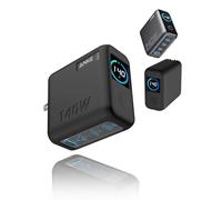 toergy Silicone Case for Anker Zolo 140W，Luminous function，Power Bank Shockproof Protective Skin Cover Dustproof Soft Sleeve，Black