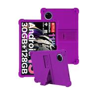 toergy Silicone Case for DOOGEE Tab A9+ / A9 Pro+ 11 Inch Tablet with Full Coverage, Adjustable Stand,Shockproof, Anti-scratch,and Soft Silicone Cover,Purple