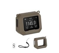 toergy Silicone Protective Case for Garmin Xero C1 pro Camera - Scratch & Shockproof & Washable Cover for Compact Chronograph, Comfortable Touch,Gray