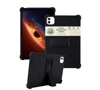 toergy Silicone Tablet Case for Honor MagicPad 4 12.3 inch with Full Coverage, Shockproof, Anti-scratch, Adjustable Stand, and Soft Silicone Cover,Black