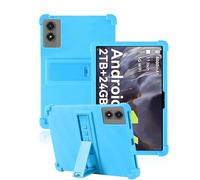 toergy Silicone Tablet Case for TABWEE T50 11 Inch with Full Coverage, Shockproof, Anti-scratch, Adjustable Stand, and Soft Silicone Cover,Lightblue