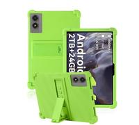 toergy Silicone Tablet Case for TABWEE T50 11 Inch with Full Coverage, Shockproof, Anti-scratch, Adjustable Stand, and Soft Silicone Cover,Green