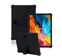toergy Silicone Tablet Case for TCL NXTPAPER 14 14.3 Inch with Full Coverage, Shockproof, Anti-scratch, Adjustable Stand, and Soft Silicone Cover,Black