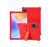 toergy Silicone Tablet Case for Whitedeer G13 10.1 inch Tablet with Full Coverage, Shockproof, Anti-scratch, Adjustable Stand, and Soft Silicone Cover,Red