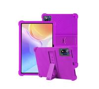 toergy Silicone Tablet Case for Whitedeer G13 10.1 inch Tablet with Full Coverage, Shockproof, Anti-scratch, Adjustable Stand, and Soft Silicone Cover,Purple