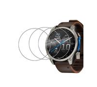 toergy Tempered Glass Screen Protector for Garmin D2 Mach 2 (47mm) Smartwatch with High Aluminum Fox Edge - Protect Your Device with Durable Film, 3 Pack