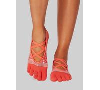 ToeSox Elle Tec Full Toe Women's Yoga Socks - M - Strength