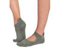 Toesox Full Toe Bellarina Pilates Grip Socks EU 39-42 1/2