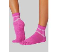 ToeSox Melody Full Toe Yoga Socks - M - Paradise Tie Die