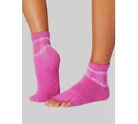 ToeSox Melody Half Toe Yoga Socks - M - Paradise Tie Die