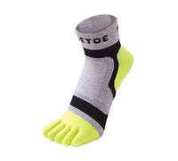 TOETOE Women's 1 Pack Sports Light Runner Toe Socks & Women in Green | Size: 9-11 TOETOE Green 9-11