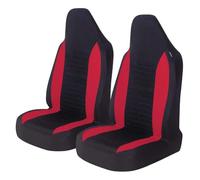 Toets 2pcs Car Seat Covers for Ford Puma K2 2020-2025, Front Non Slip Comfortable Breathable Seat Protection Covers Accessories,A/Red