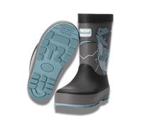 TOEZONE Danny Boys Dinosaur Character Grey Waterproof Lined Wellies 10 Infant