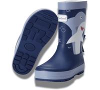 ToeZone Sammy Kids Shark Character Waterproof Wellies -
