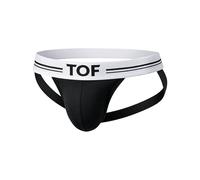 TOF Paris - Mens Jockstrap Underwear - French Jock Black - 1x Size M