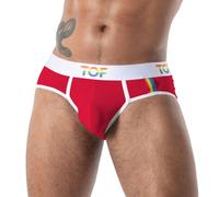 TOF Paris Pride Joyful Brief, S, Red