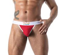TOF Paris Pride Joyful Jockstrap, L, Red