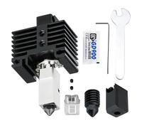 Tofelf 48 W 24 V Upgrade Hotend 3D Printing High Temperature Hotend with 0.4 mm Removable Nozzles Made of Hardened Steel Ceramic Heater for Bambu Lab X1 X1C P1P P1S 3D Printer