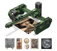 Tofelf AlgoLaser 6W Portable 95% Pre-Assembled Laser Engraving Machine High-Speed 8000mm/min, 0.1 x 0.02mm Compressed Spot,5.9 x 5.9 inch Working Area with APP Control,Engraving for Wood,Metal,Glass