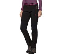 Tofern Waterproof Trousers for Women Fleece Lined Softshell Pants Black