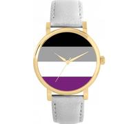 Toff London 38mm Pride Asexual Flag Watch